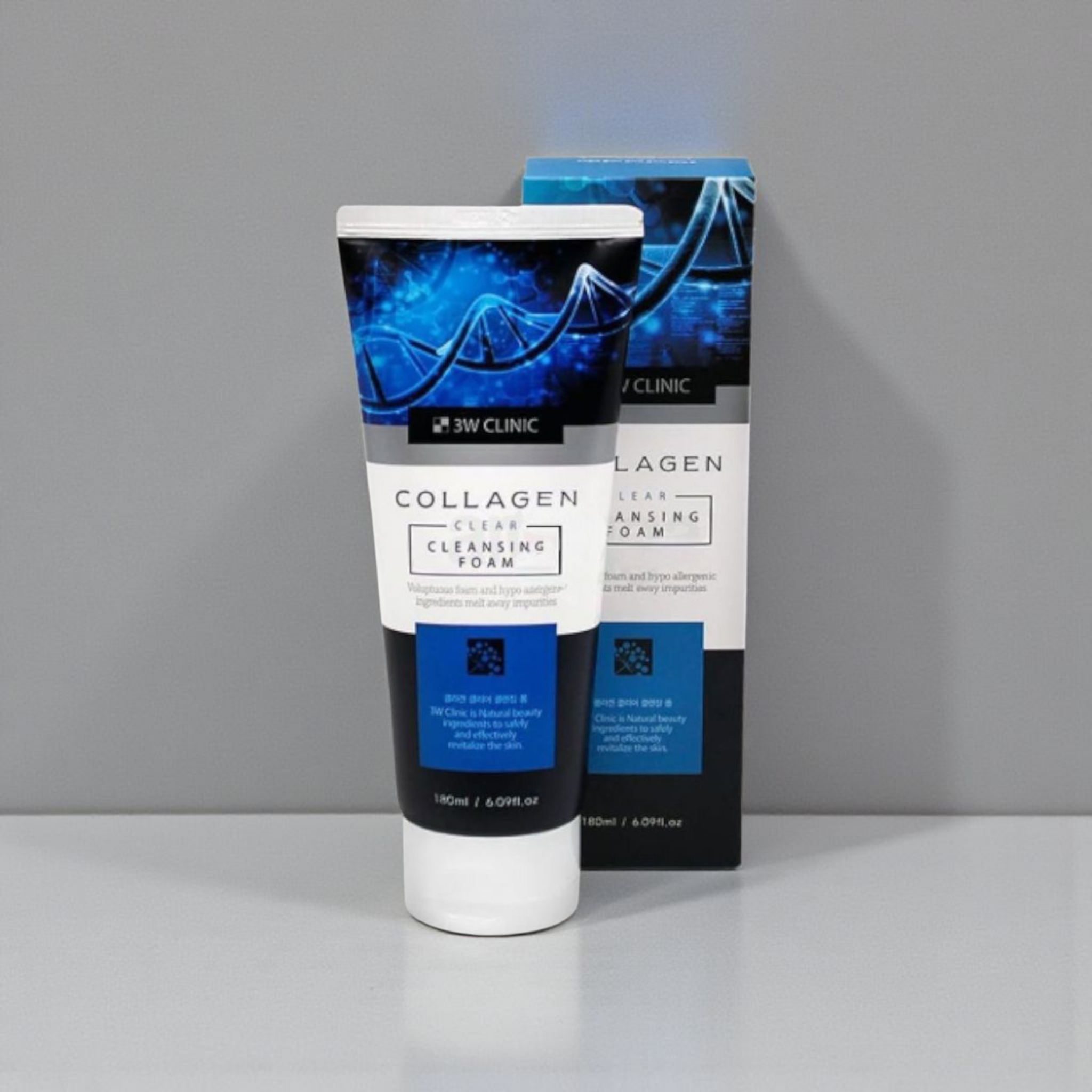 3w Clinic Collagen Clear Cleansing Foam - 180ml