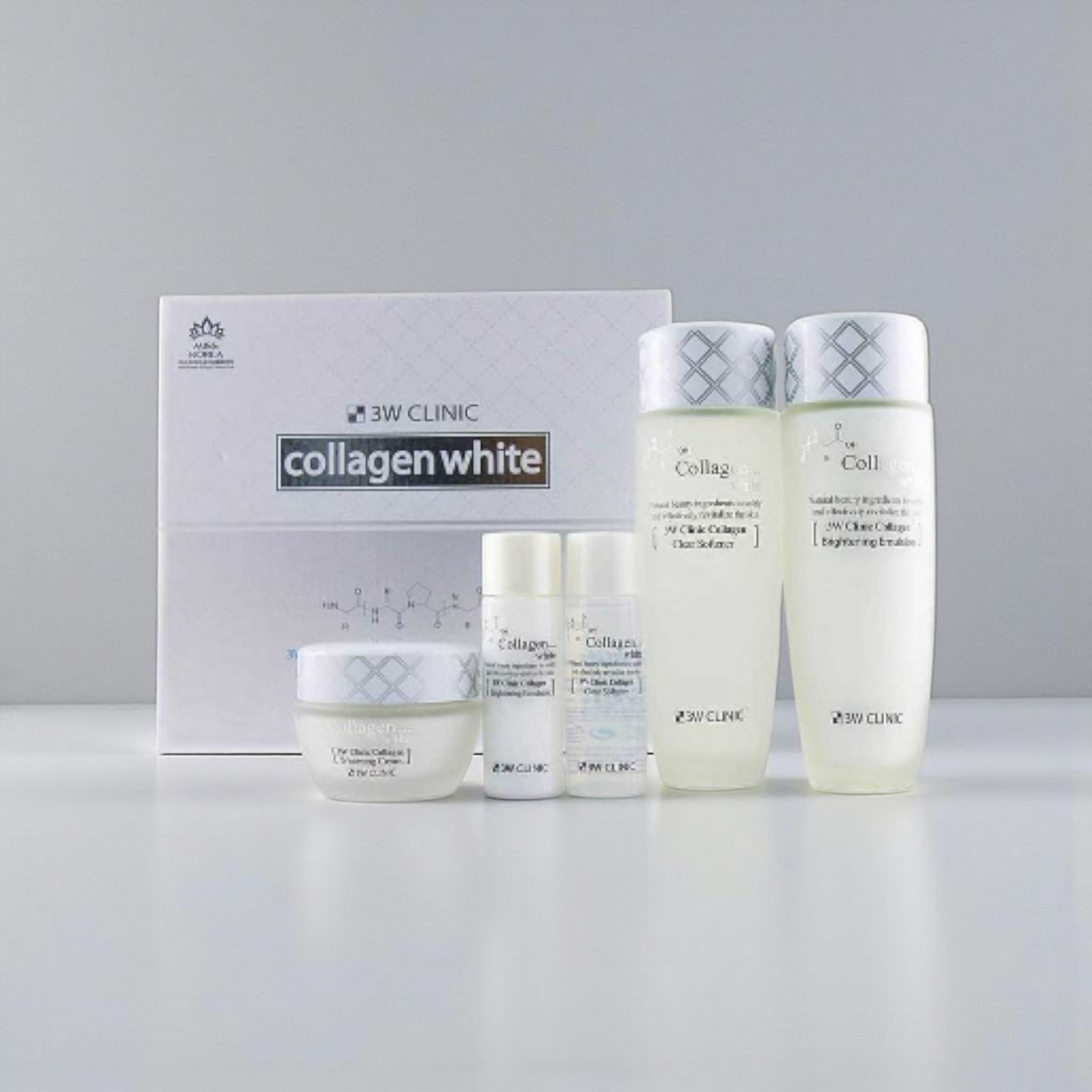 3w clinic collagen white skin care set - 5pcs