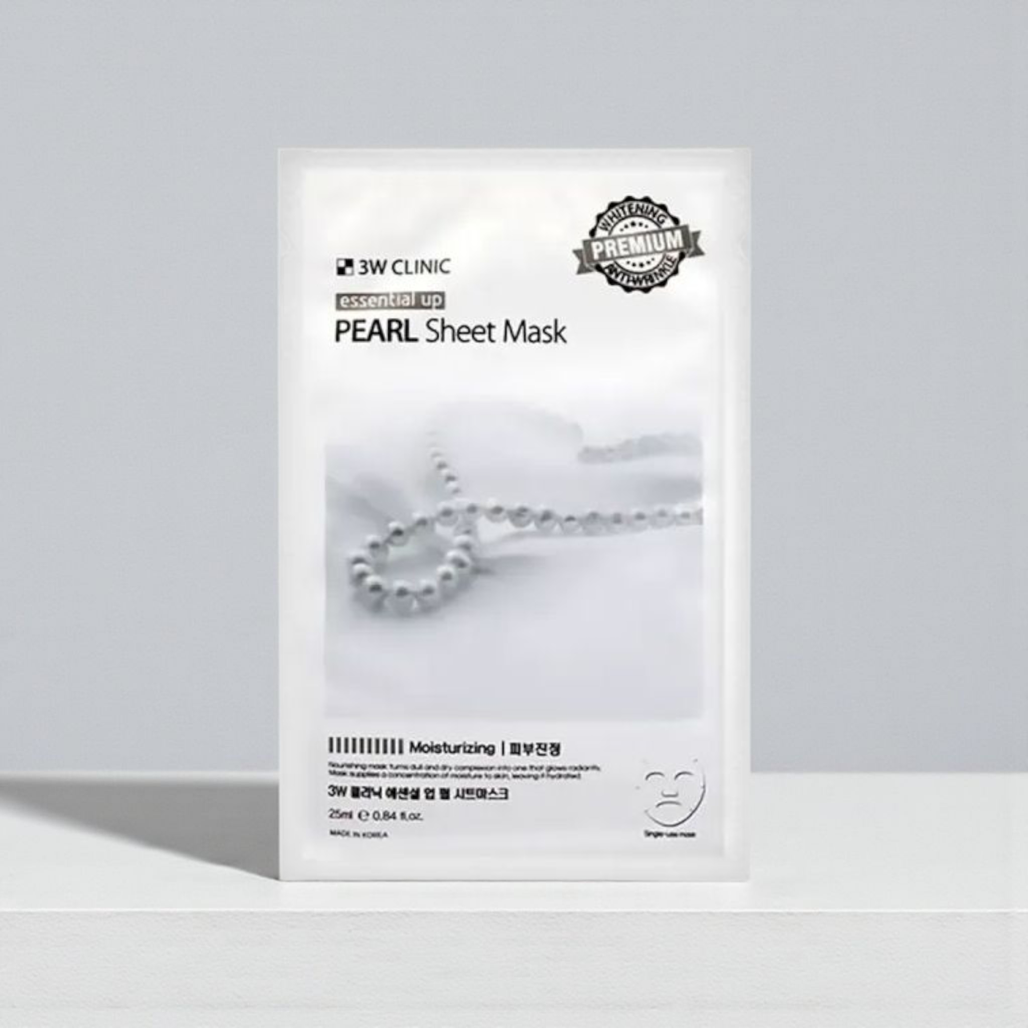 3W Clinic Essential Up Pearl Sheet Mask - 25ml