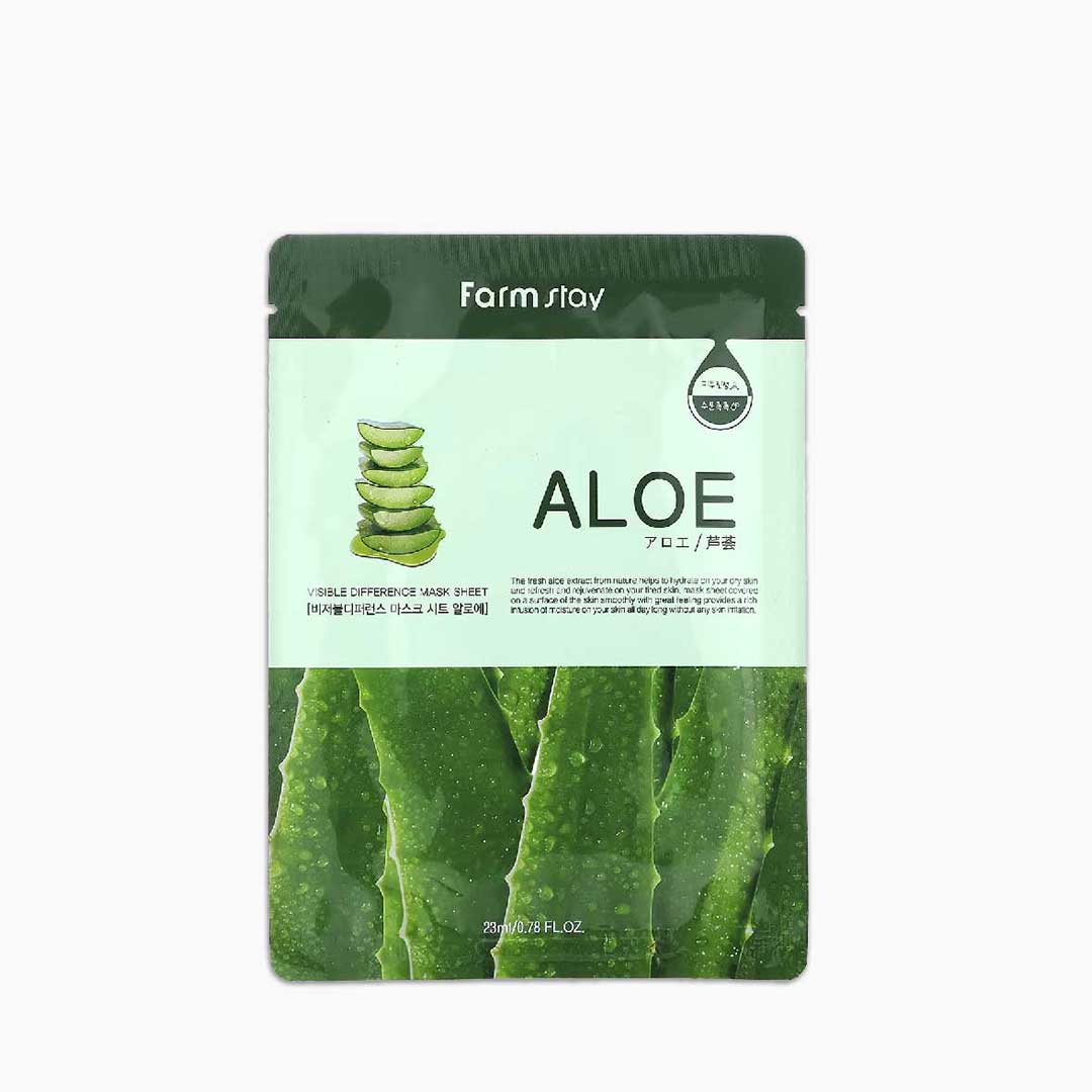 Farm Stay Visible Difference Mask Sheet (Aloe) - 23ml
