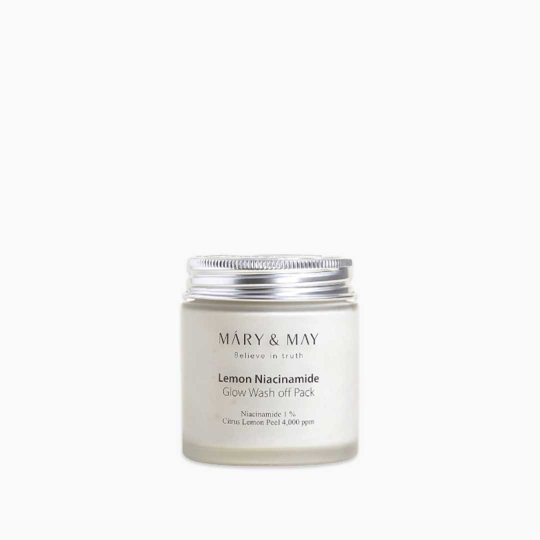 Mary &amp; May Lemon Niacinamide Glow Wash Off Mask Pack - 125g