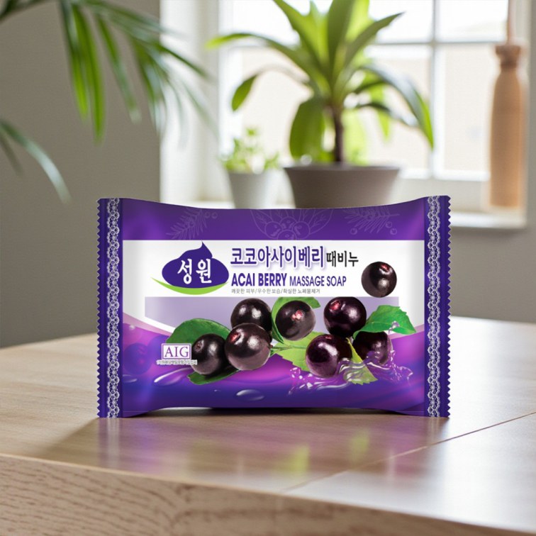 AIG Acai Berry Massage Soap - 150g