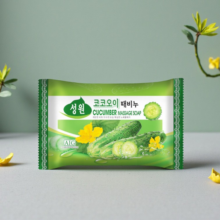 AIG Cucumber Message Soap - 150g