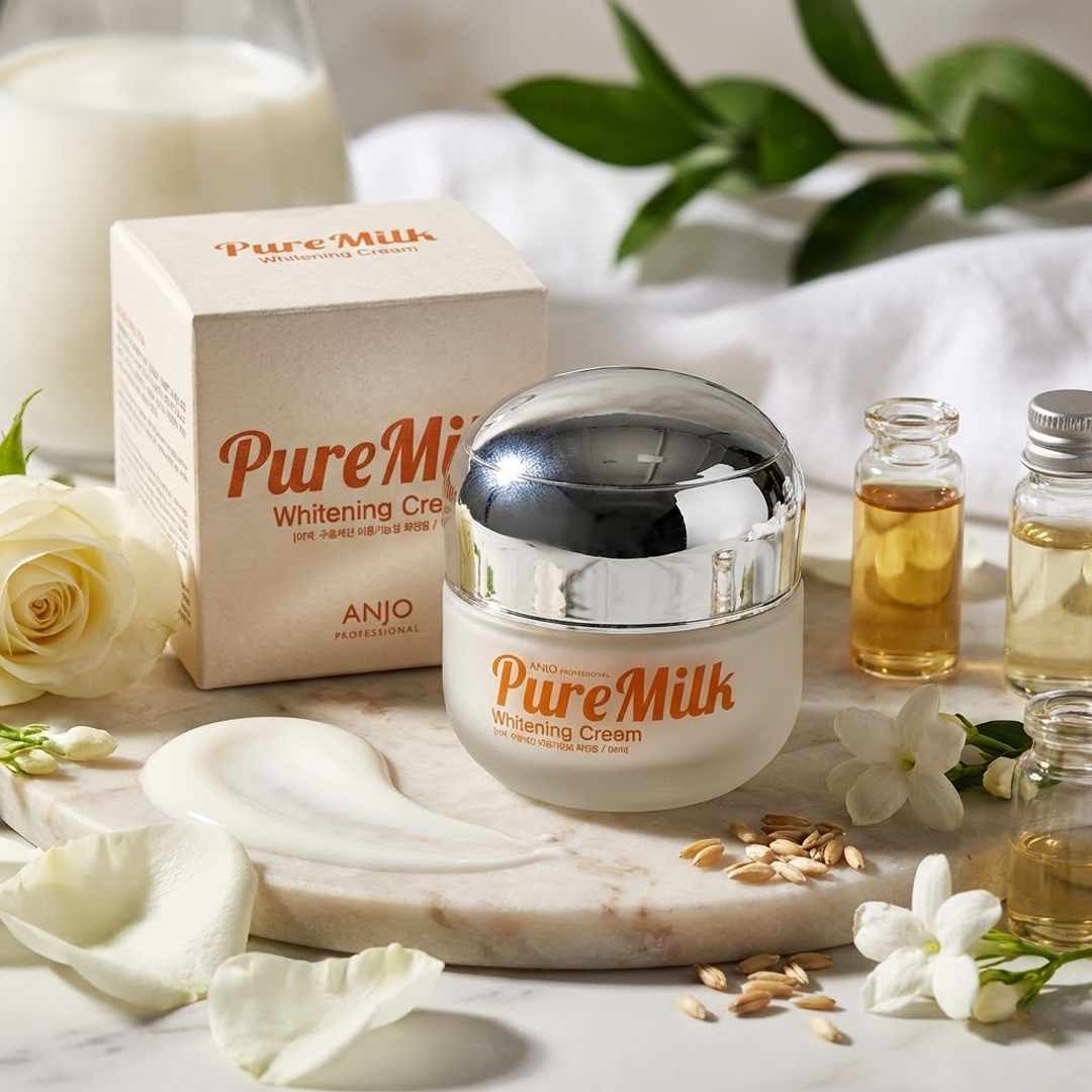 Anjo pure milk whitening cream - 50ml