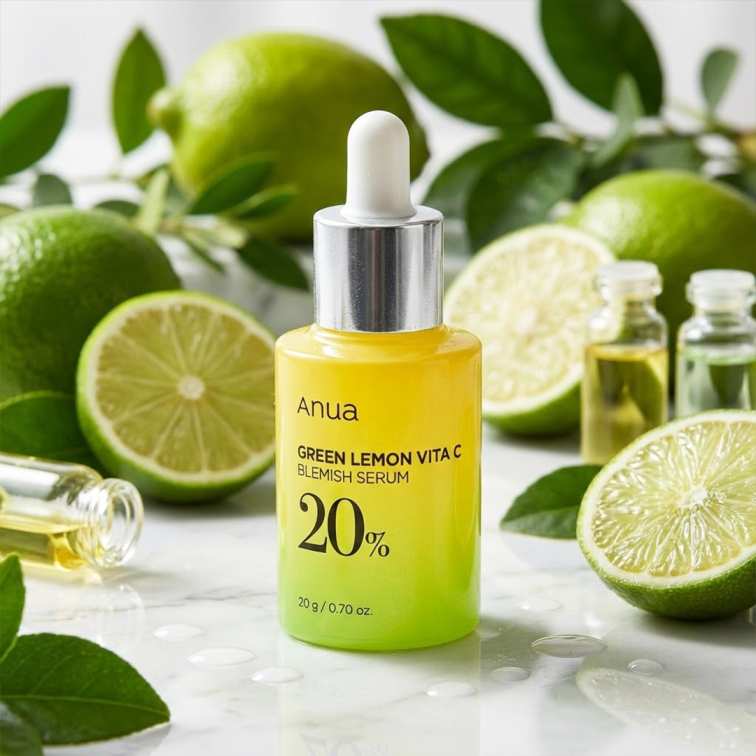 Anua Green Lemon Vitamin C Blemish Serum - 20ml
