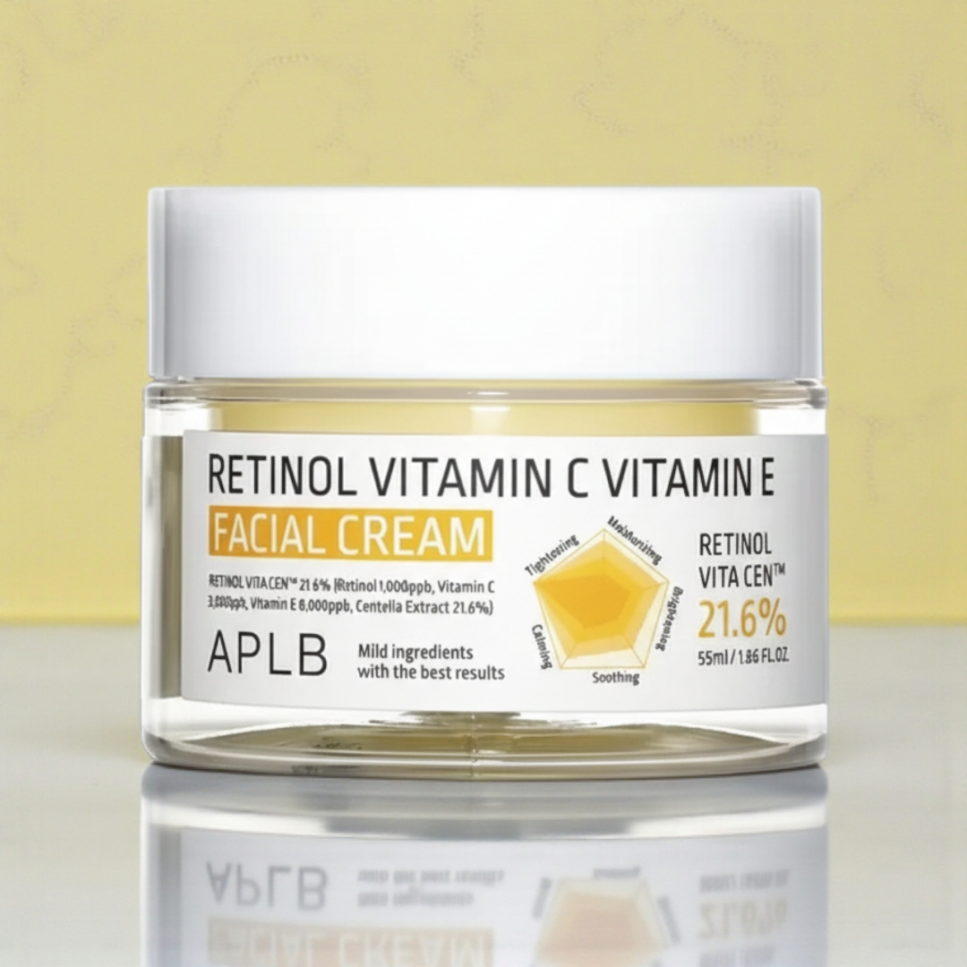 APLB Retinol Vitamin C Vitamin E Facial Cream - 55ml