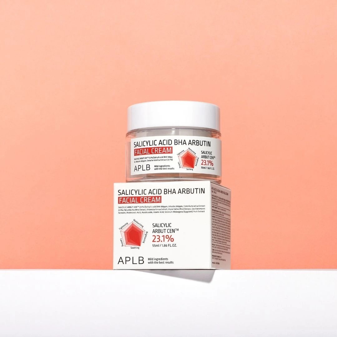 APLB Salicylic Acid BHA Arbutin Facial Cream - 55ml