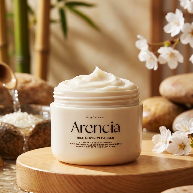 Arencia Rice Mucin Cleanser - 120g