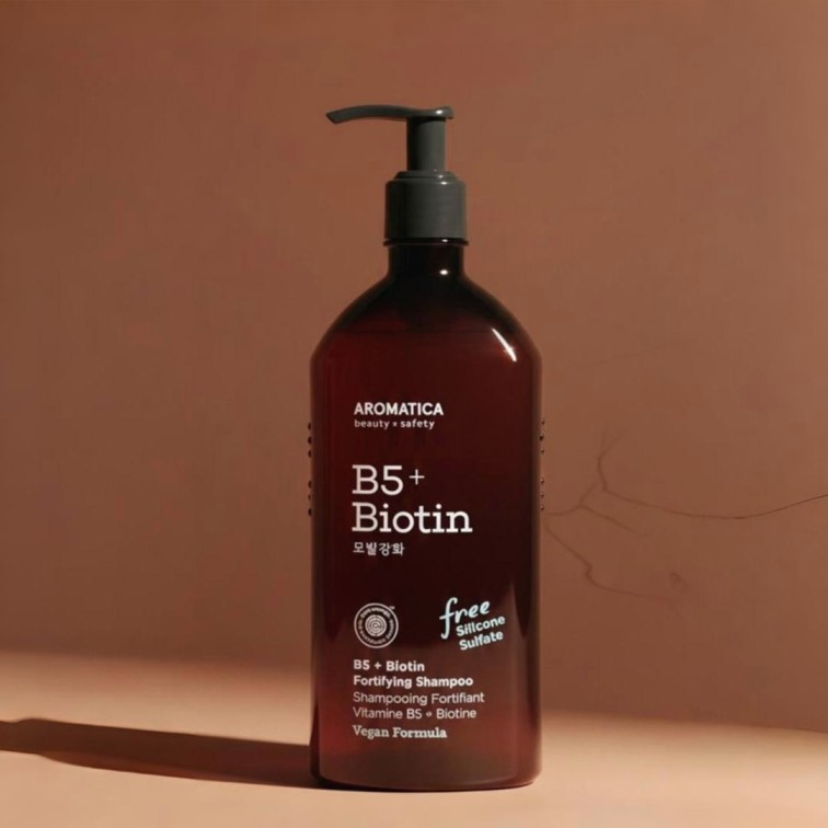 Aromatica B5+Biotin Fortifying Shampoo - 400ml