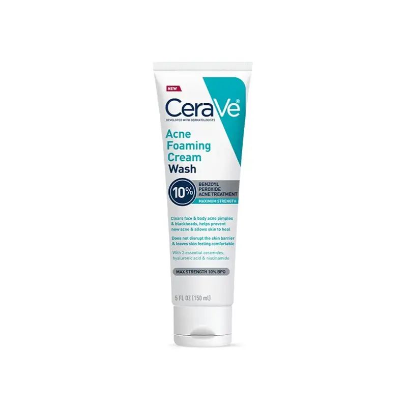 Cerave Acne Foaming Cream Wash - 150ml (USA version)