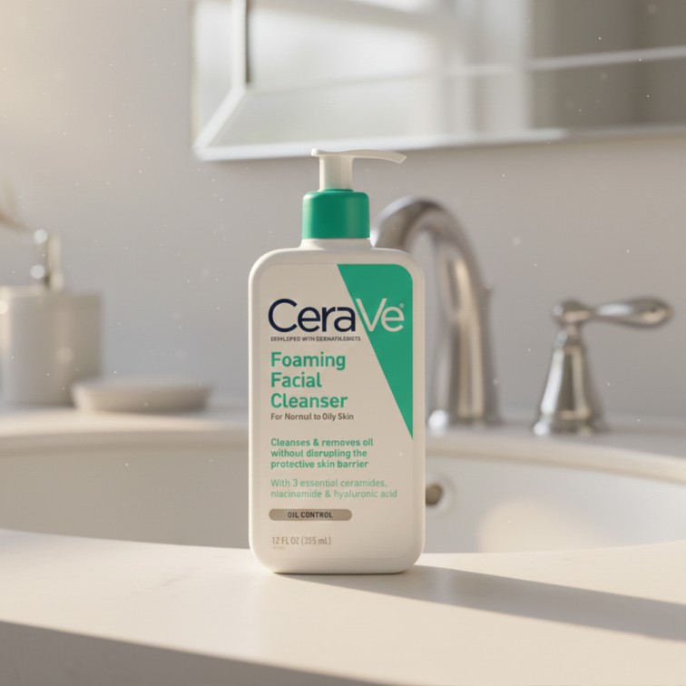 Cerave Foaming Facial Cleanser (Normal to Oily) - 355ml