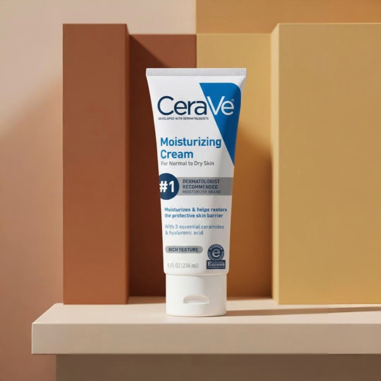 CeraVe Moisturizing Cream (Normal to Dry) - 236ml (Usa version)