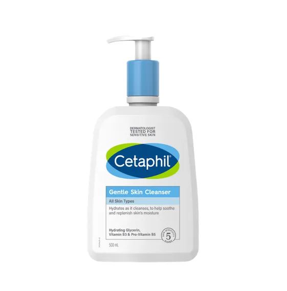 Cetaphil Face Wash Gentle Skin Cleanser - 500ml