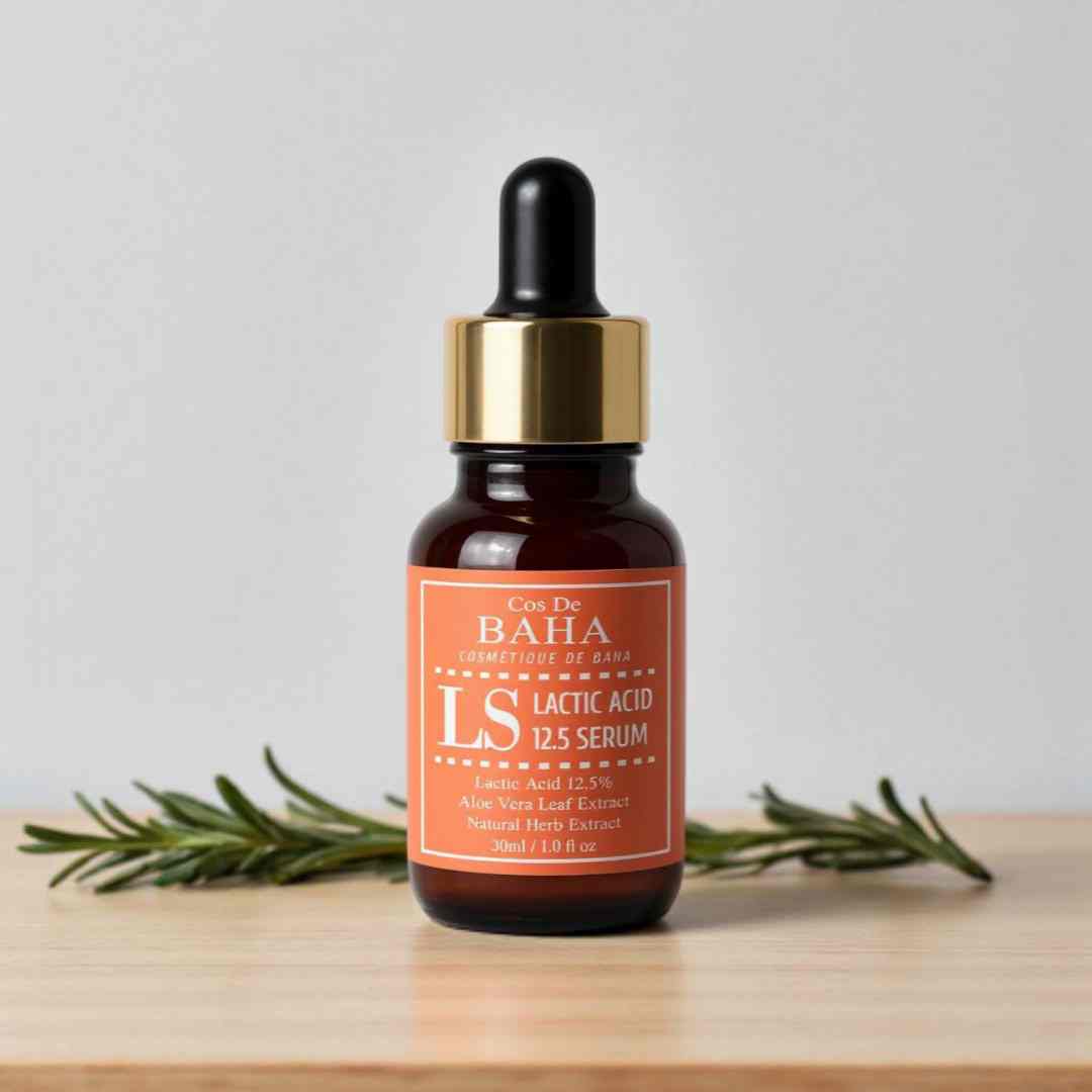 Cos De BAHA Lactic Acid 12.5% AHA Facial Serum - 30ml