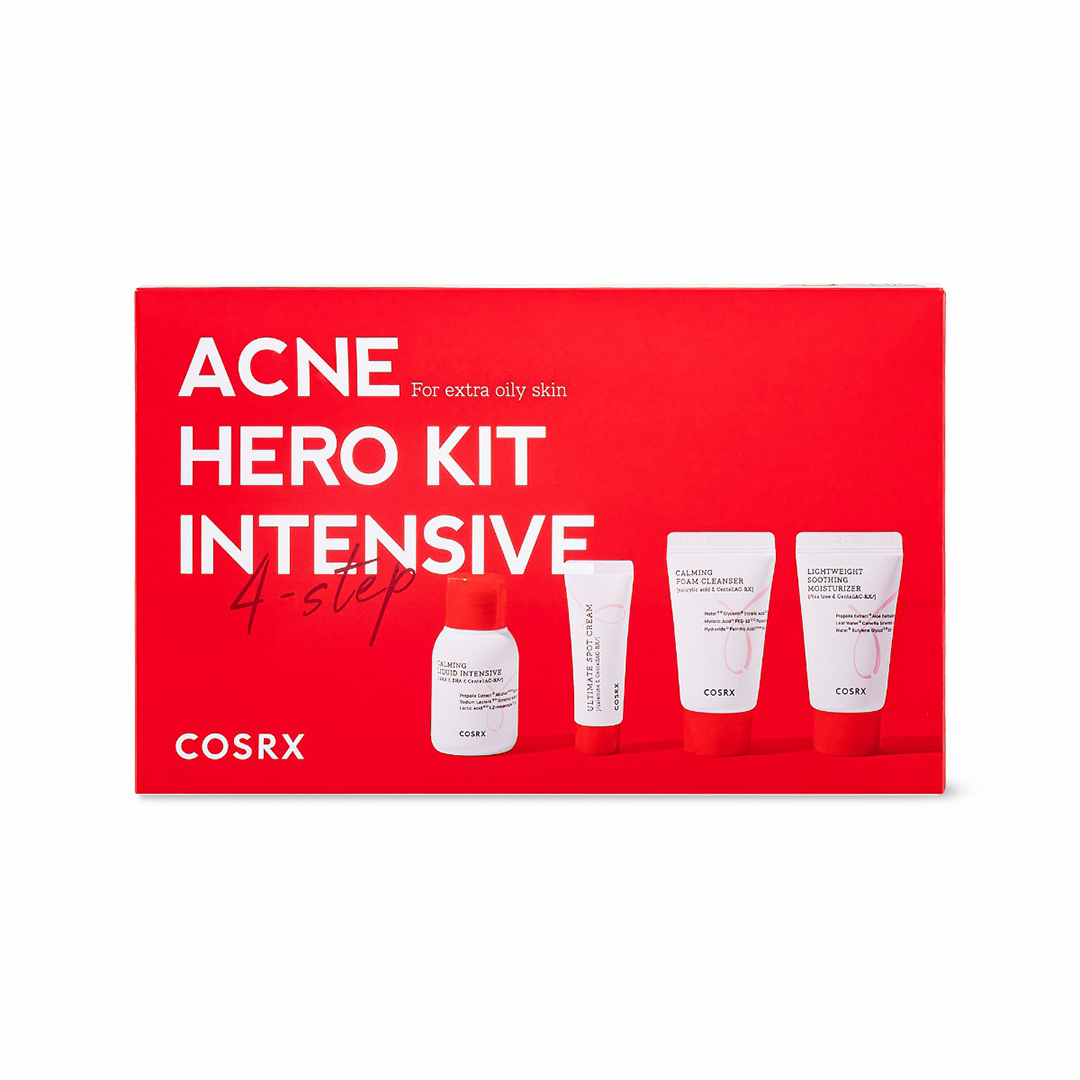 Cosrx Acne Hero Kit Intensive 4 - Step