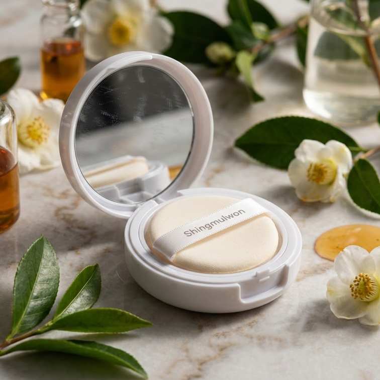 Daiso Shingmulwon Botanical Garden Flora No-Sebum Powder - 4g