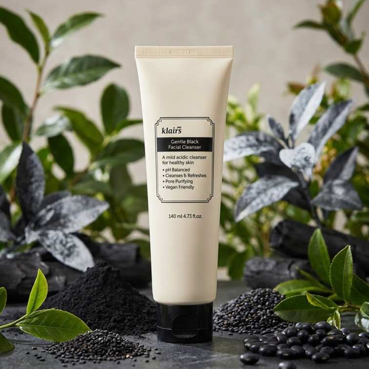 Dear Klairs Gentle Black Facial Cleanser - 140ml