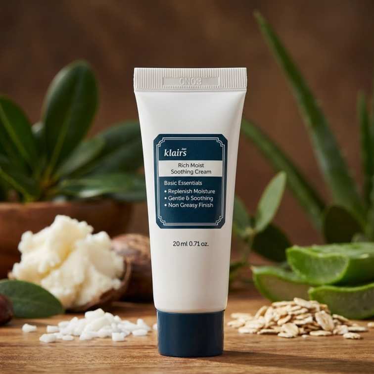 Dear Klairs Rich Moist Soothing Cream - 20ml