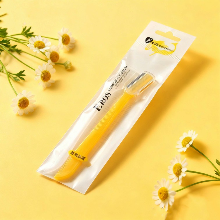 Eros Eyebrow Razor (With Head) - 2pcs