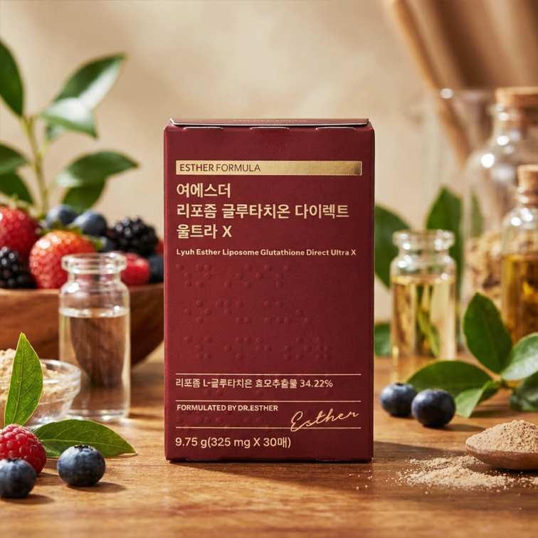 Esther Formula Lyuh Esther Liposome Glutathione Direct Ultra X (325mg*30ea) - 9.75g