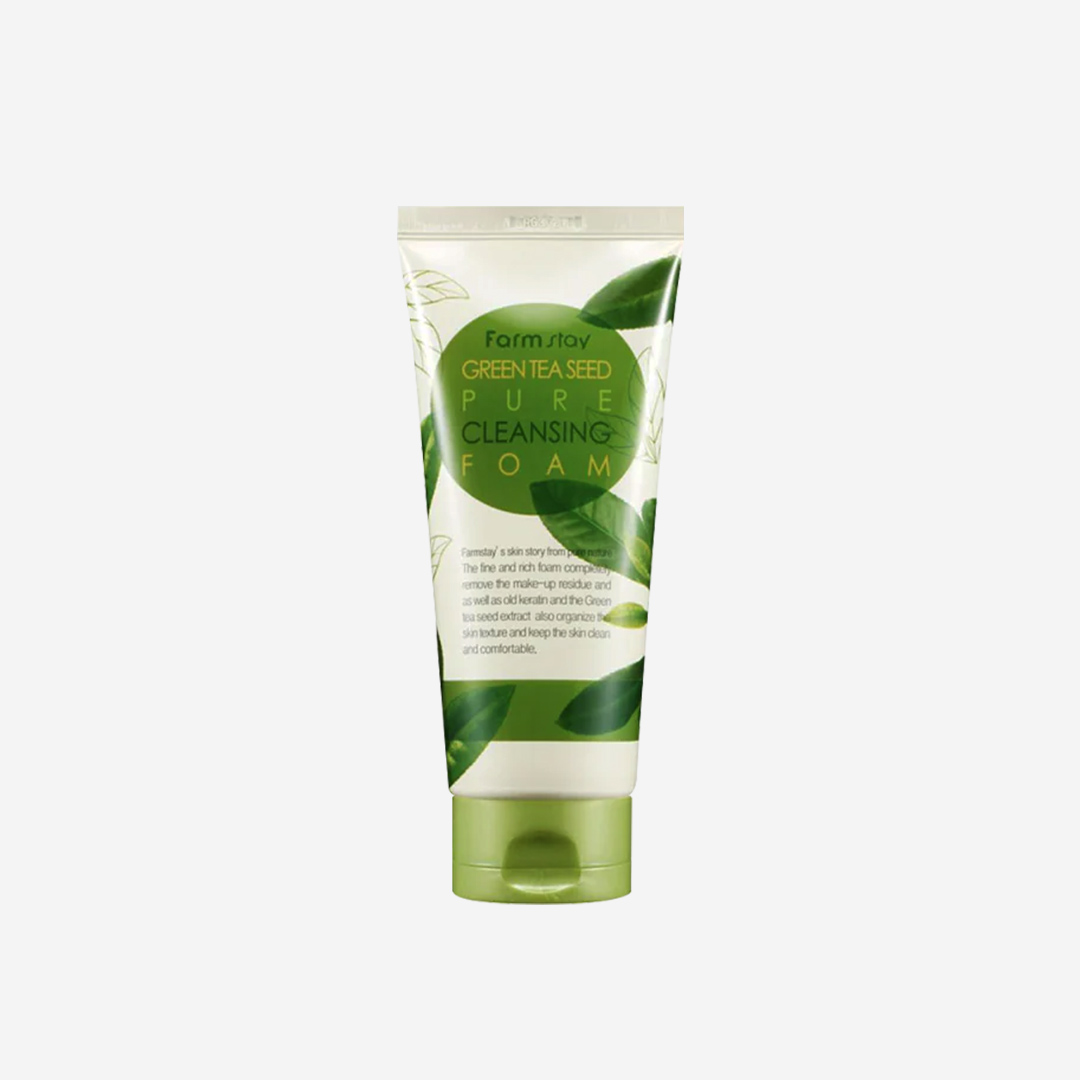 Farmstay Green Tea Seed Pure Cleansing Foam - 100ml