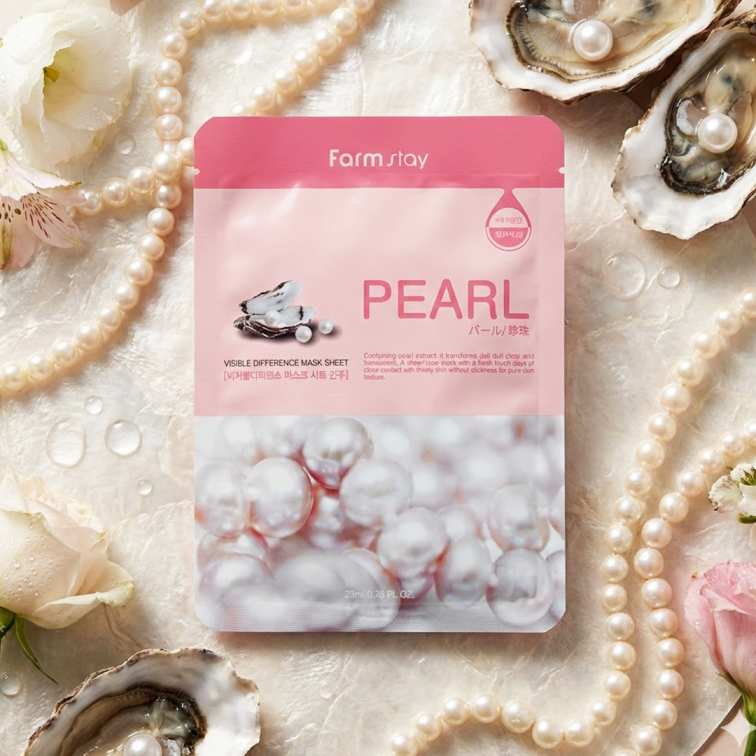 FarmStay Visible Difference Mask Sheet (Pearl) - 23ml