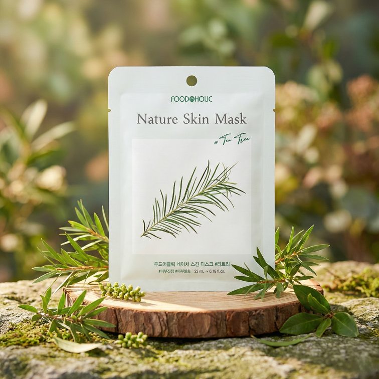 Foodaholic Nature Skin Mask (Tea Tree) - 23ml