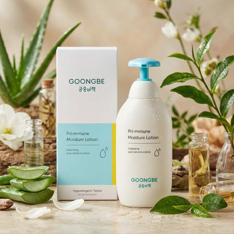 GOONGBE Pri-mmune Moisture Lotion for Sensitive Skin - 350ml