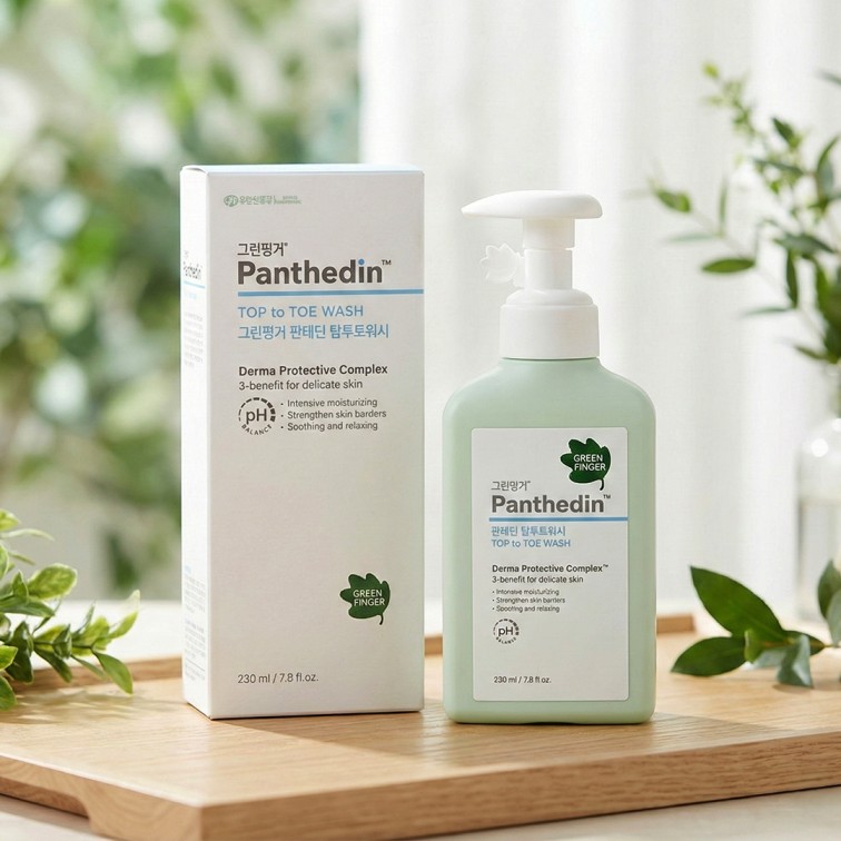 Green Finger Panthedin Top to Toe Wash - 230ml