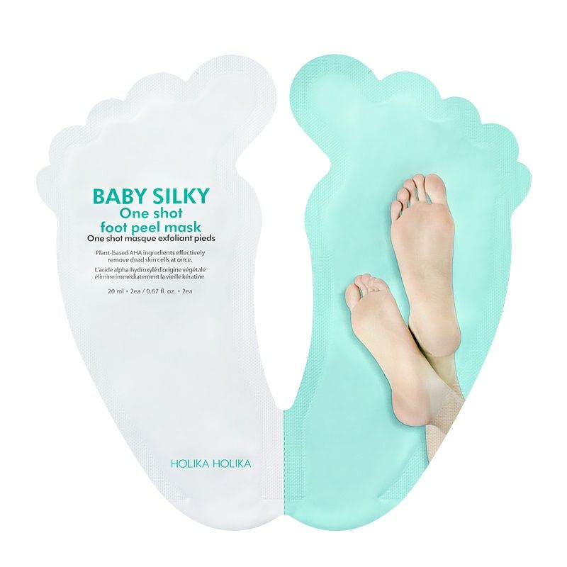 Holika Holika Baby Silky One Shot Foot Peel Mask - 20ml (2ea)