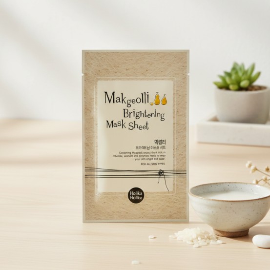 Holika Holika Makgeolli Brightening Sheet Mask - 20ml
