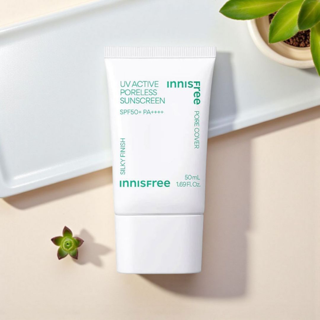 Innisfree UV Active Poreless Sunscreen SPF50+ PA++++ - 50ml
