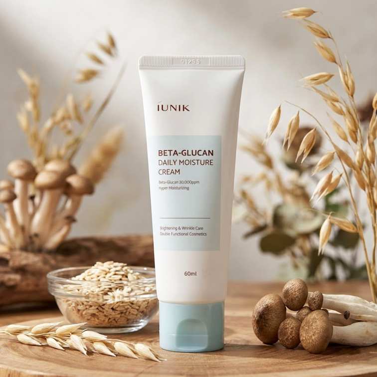 Iunik Beta Glucan Daily Moisture Cream - 60ml