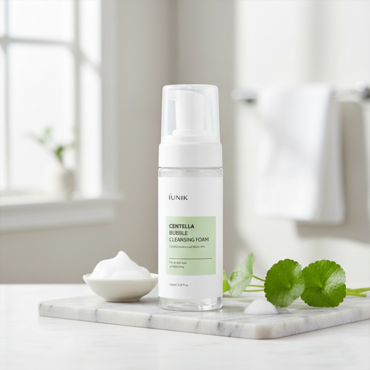 Iunik Centella Bubble Cleansing Foam - 150ml