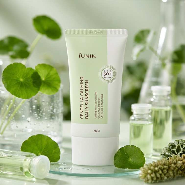 Iunik Centella Calming Daily Sunscreen - 60ml