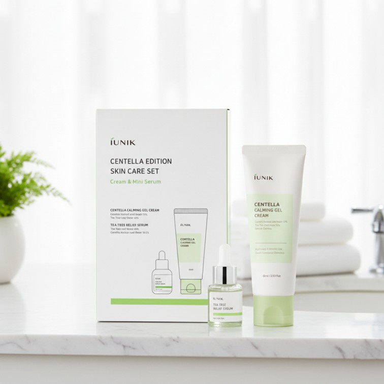 Iunik centella edition Skincare Set - (2pcs)