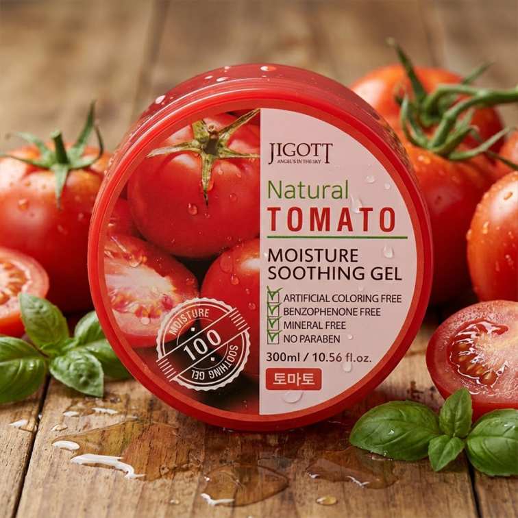 Jigott Natural Tomato Moisture Soothing Gel - 300ml