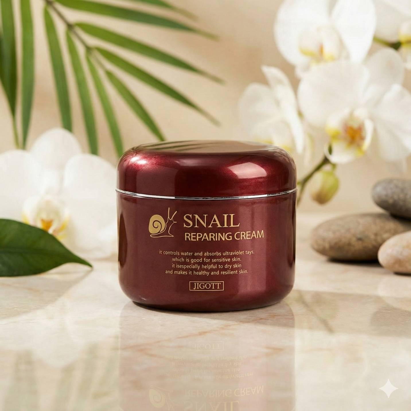 Jigott Snail Repairing Cream -100g