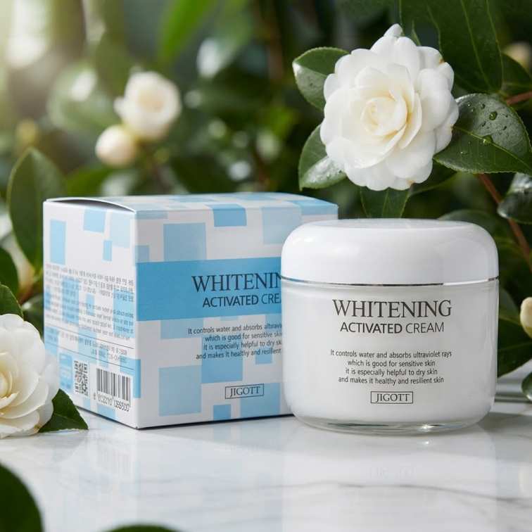 Jigott Whitening Activated Cream - 100g