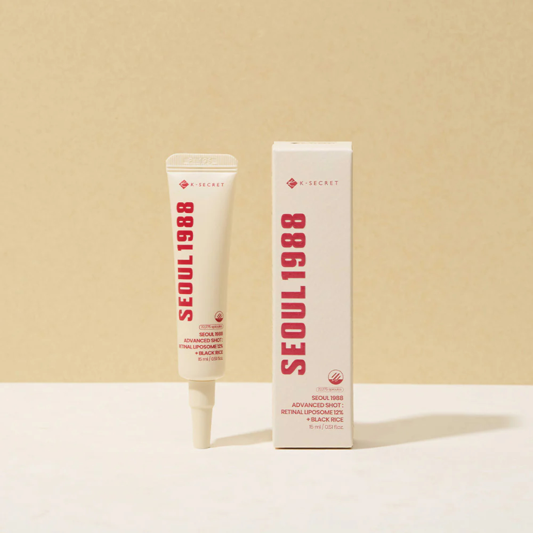 K-Secret Seoul 1988 Advanced Shot: Retinal Liposome 12% + Black Rice - 15ml