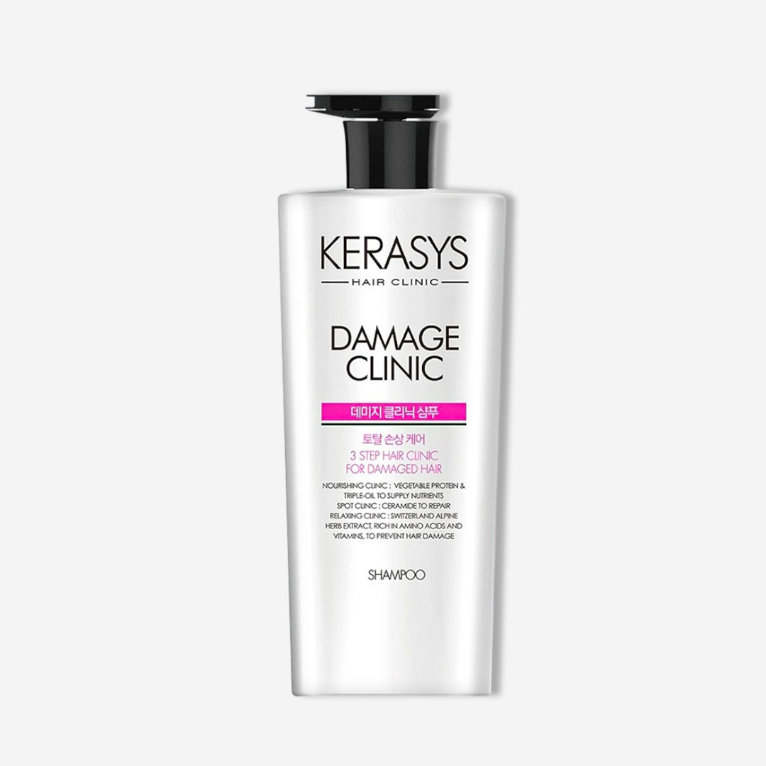 Kerasys Hair Clinic 17 Amino Balance Damage Care Solution Shampoo - 600ml
