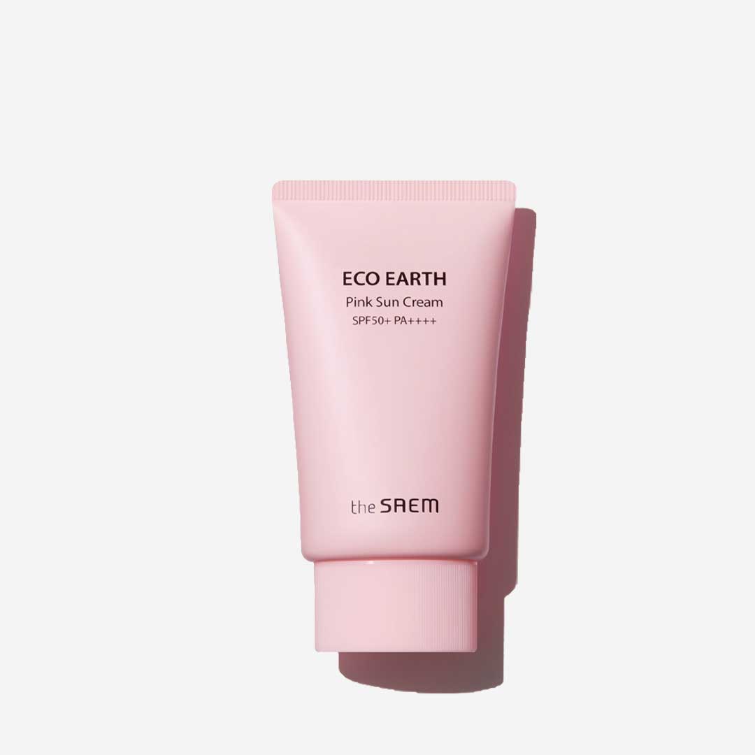 The Saem Eco Earth Pink Sun Cream (SPF50+ PA++++) - 50g