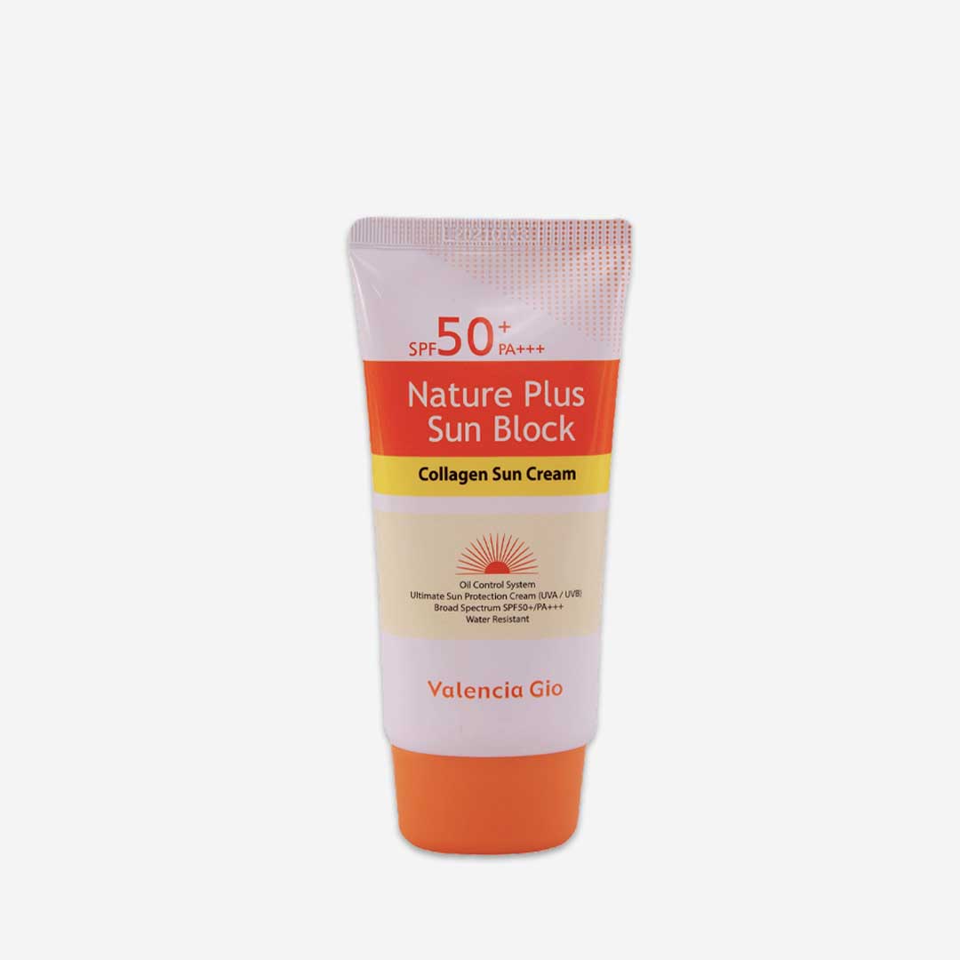 Valencia Gio Nature Plus Sun Block Collagen Sun Cream (SPF 50+/PA+++) - 70ml