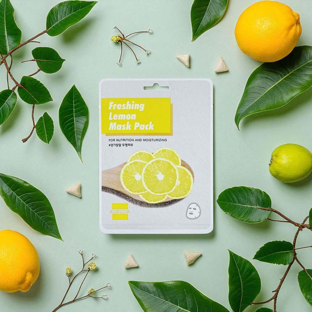 Koelcia Freshing Lemon Mask Pack - 23g