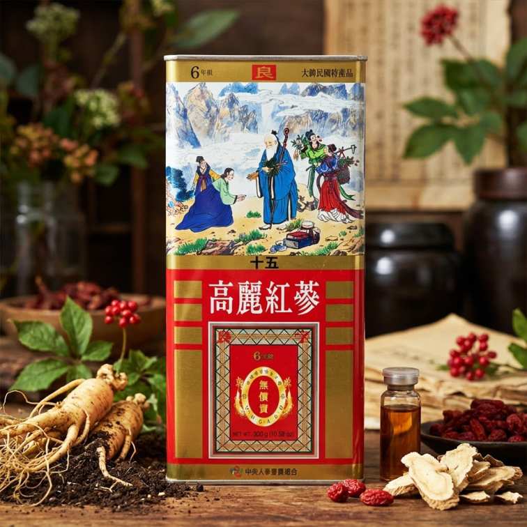 Korean Red Ginseng 6 Years Old Root - 300g