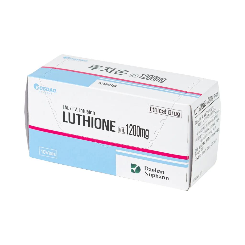 Kosdaq Infusion Luthione Glutathione Injection Set 10 Vial - 1200mg (Pre-Order)