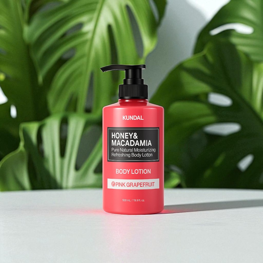 Kundal Honey & Macadamia Pure Body Lotion (Pink Grapefruit) - 500ml