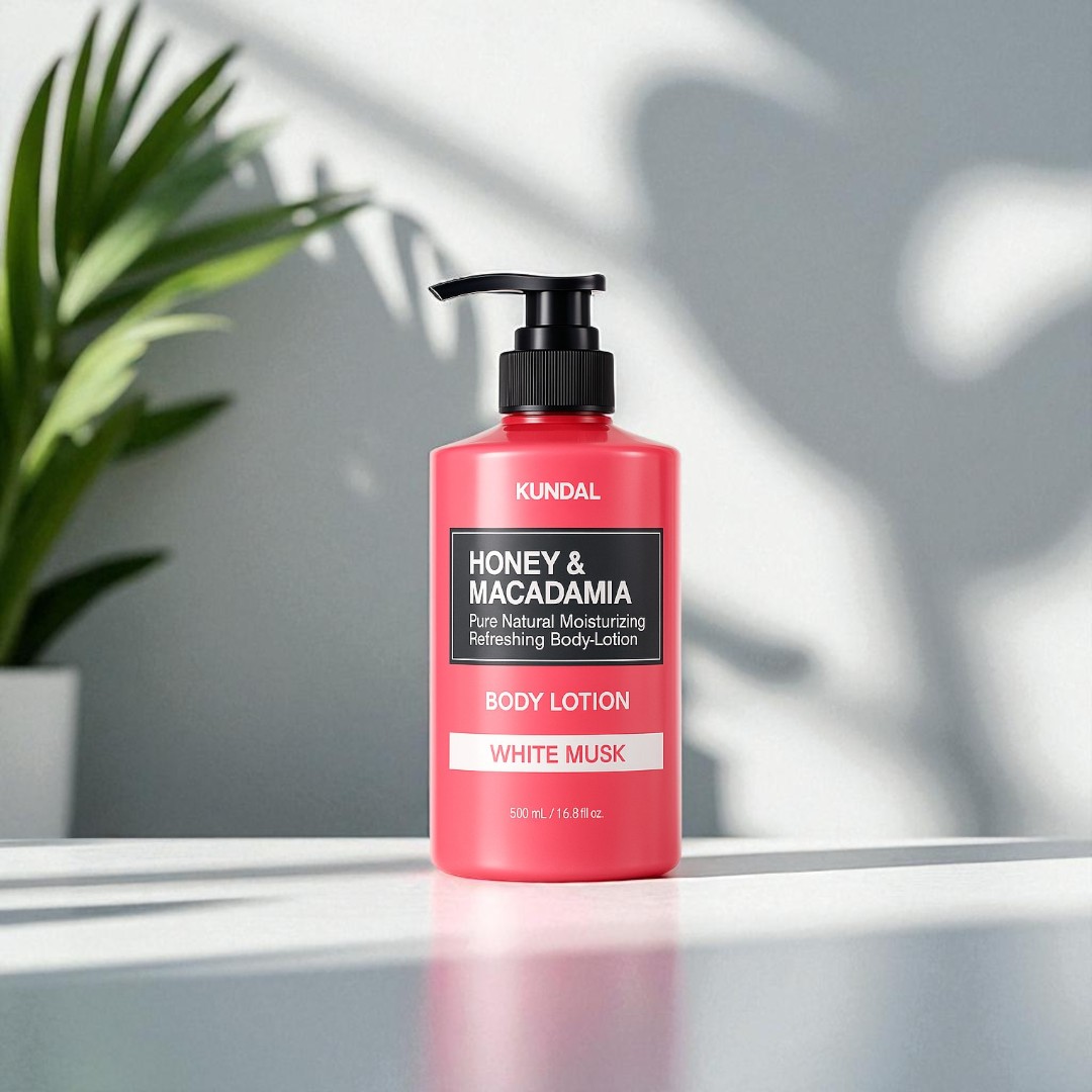 Kundal Honey & Macadamia Pure Body Lotion (White Musk) - 500ml