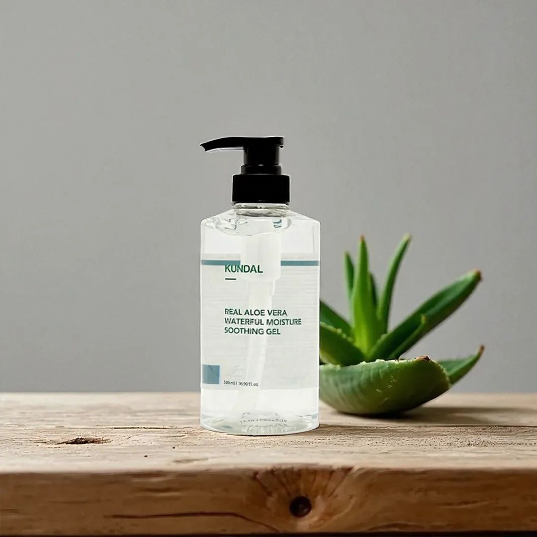 Kundal Real Aloe Vera Waterful Moisture Soothing Gel - 500ml