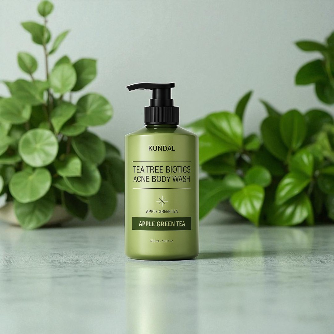Kundal Tea Tree Biotics Acne Body Wash (Apple Green Tea) - 500ml